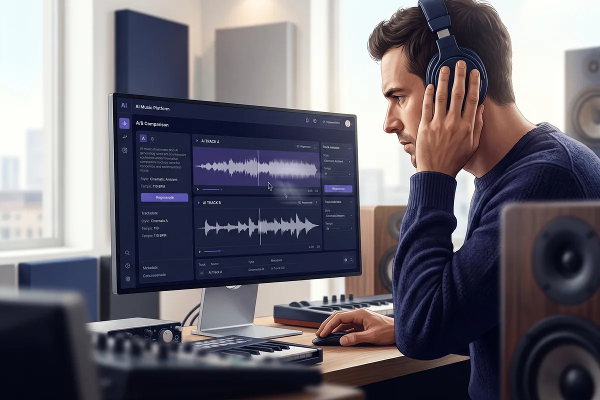 Extend song tool creating full-length music with style variations