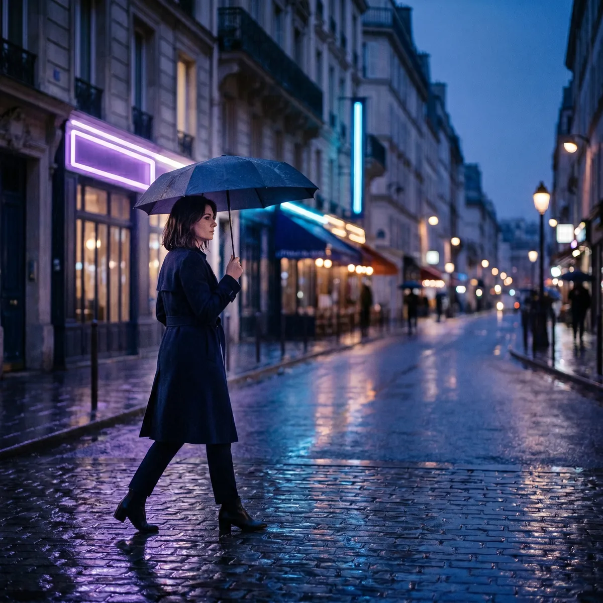 French dream pop with airy vocals and soft electronic beats